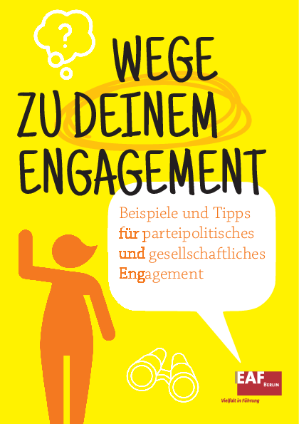 Cover der Veröffentlichung 'Wege zu deinem Engagement'.